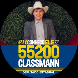 Classmann Deputado Estadual frame